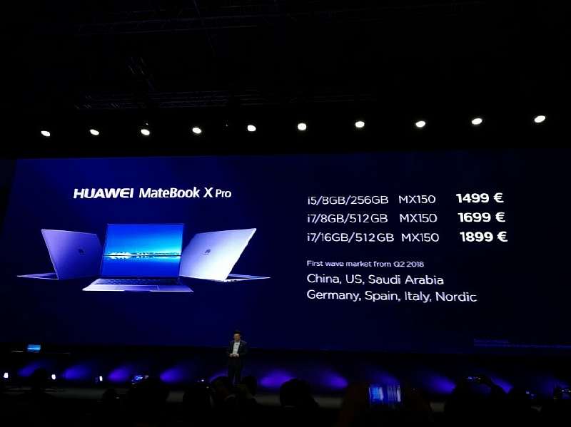 MWC 2018: Huawei представили убийцу макбуков – MateBook X Pro