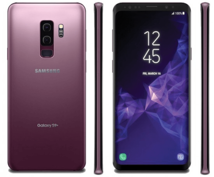 Samsung Galaxy S9 и S9+ показали на детальных рендерах