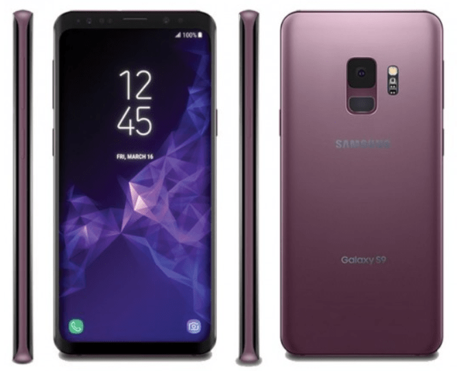Samsung Galaxy S9 и S9+ показали на детальных рендерах