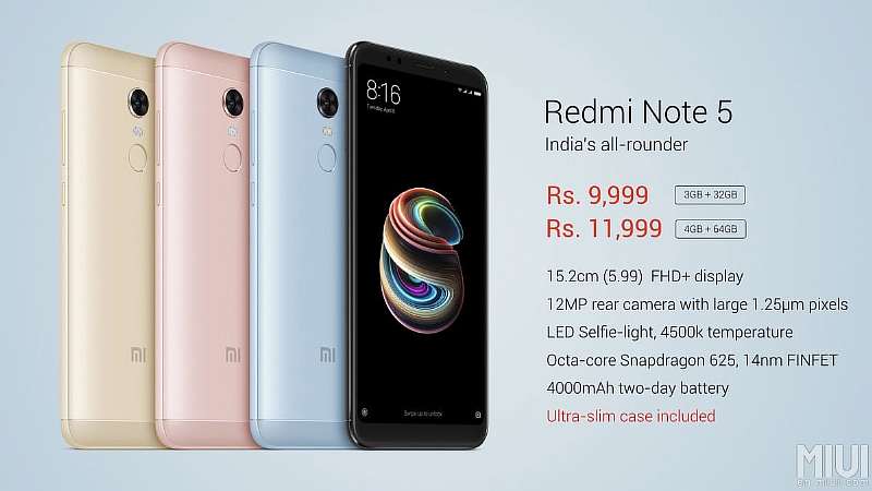 Xiaomi экономит на пользователях нового Redmi Note 5