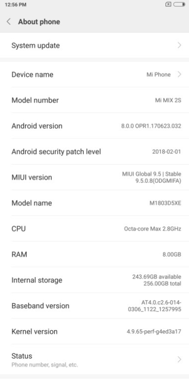 Обзор Xiaomi Mi Mix 2S - жемчужина из поднебесной