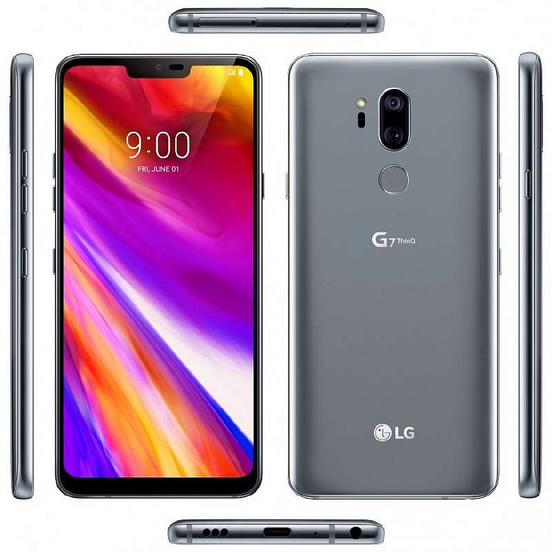 Айфоноподобный дизайн LG G7 подтвержден достоверным рендером