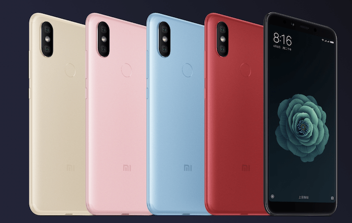 Xiaomi Mi 6X с продвинутой камерой официально представлен в Китае