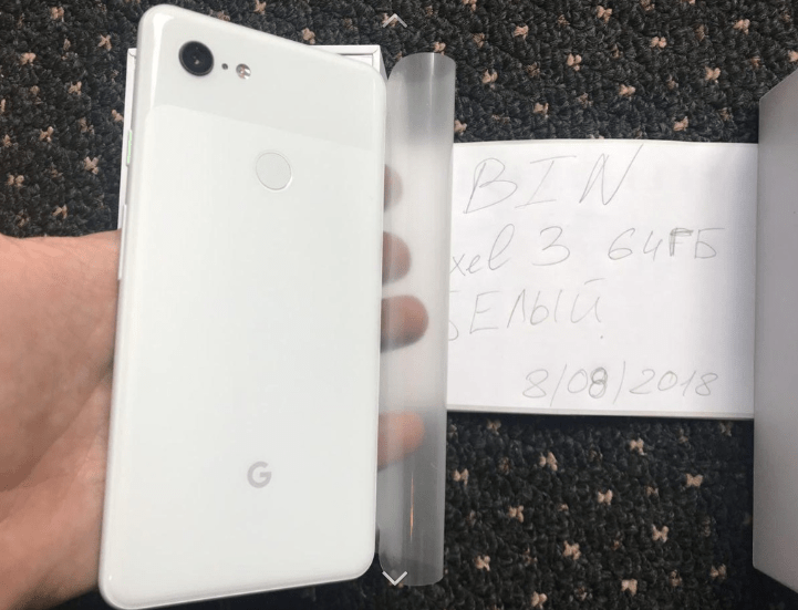 Инсайдер показал предрелизный образец Google Pixel 3 XL