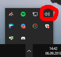Настройка звука на компьютере Windows 10
