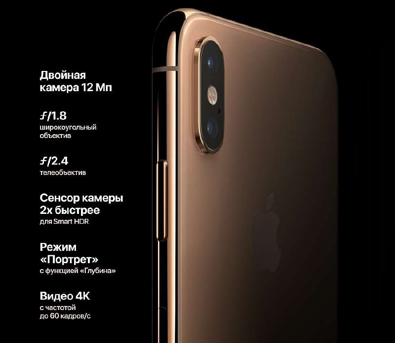 Новые iPhone XS и XS Max – характеристики, цена и дата выхода в России
