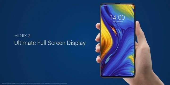 Представлен Xiaomi Mi Mix 3 - самый инновационный смартфон в мире