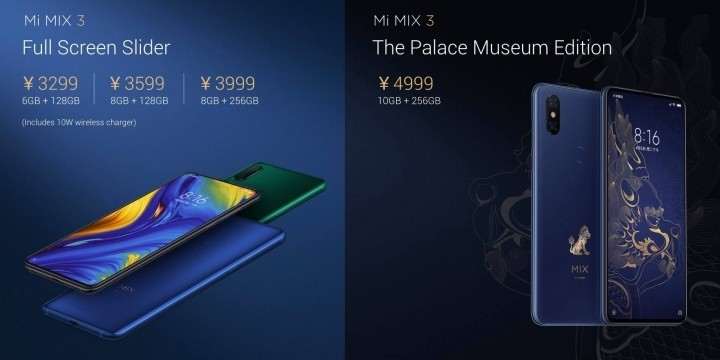 Представлен Xiaomi Mi Mix 3 - самый инновационный смартфон в мире