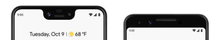 Google Pixel 3 с монобровью и возросшим ценником официально представлен