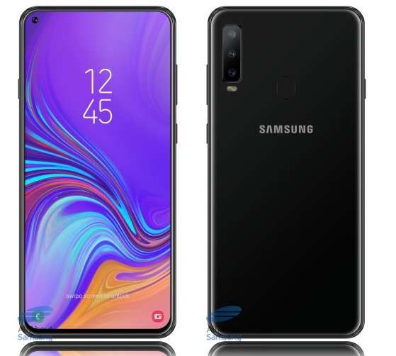 Samsung Galaxy A8s получит флагманский дисплей Infinity O