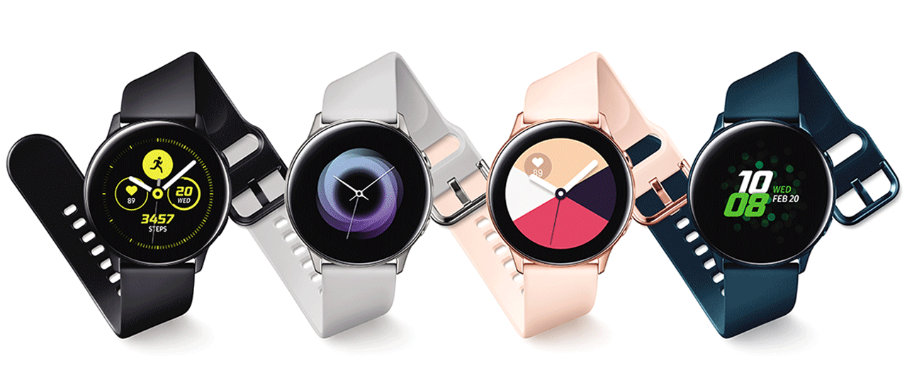 Samsung Galaxy Watch Active - продвинутые смарт часы для любителей фитнеса