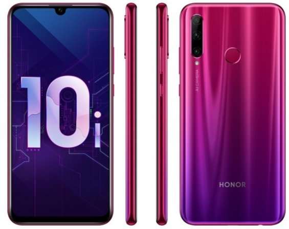 Анонсирован Honor 10i: смартфон с большим экраном, тройной камерой и NFC