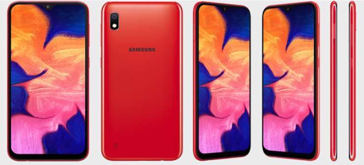 Представлен Galaxy A10 – самый дешевый безрамочный смартфон от Samsung