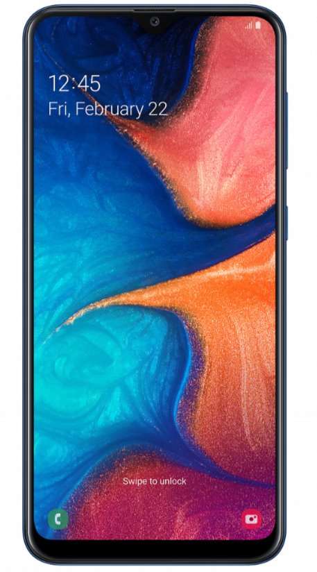 Представлен Samsung Galaxy A20 – бодрый бюджетник со всем необходимым  