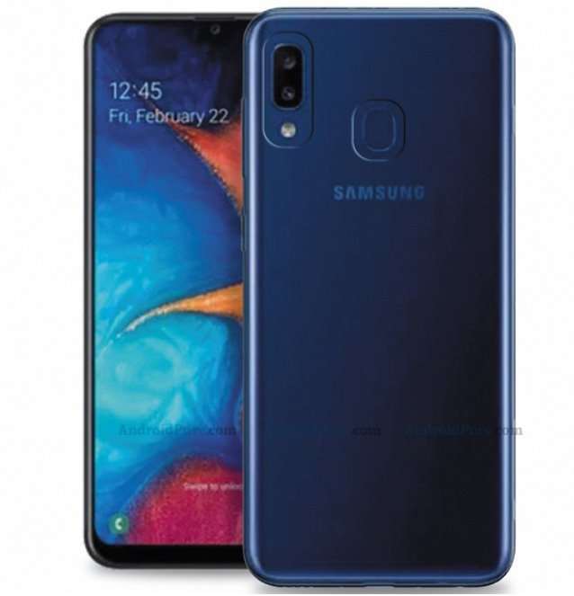 Как будет выглядеть дешевый Samsung Galaxy A20e
