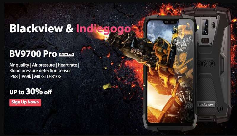 Blackview готовит продвинутый защищенный смартфон BV9700 Pro
