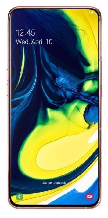 Представлен Samsung Galaxy A80 с уникальной поворотной камерой