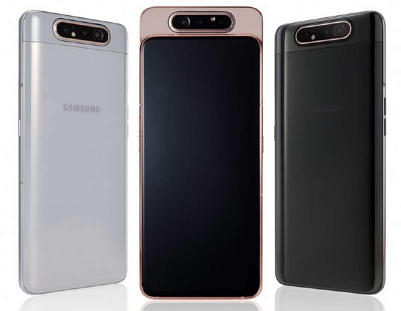 Представлен Samsung Galaxy A80 с уникальной поворотной камерой