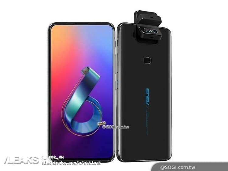 Asus ZenFone 6 получит поворотную камеру как в Galaxy A80