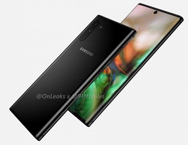 Рассекречен дизайн флагманов Samsung Note 10 и Note 10 Pro