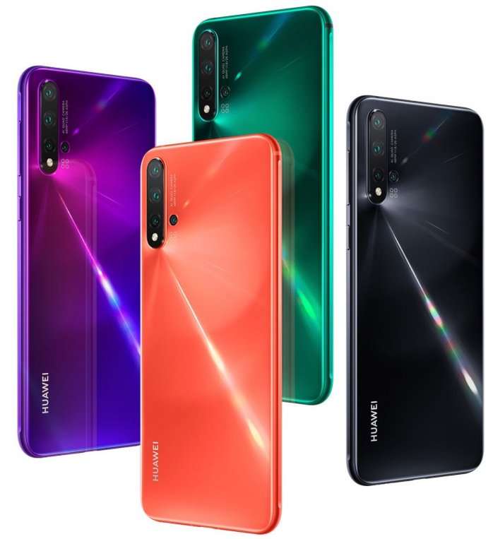 Nova 5 - яркая новинка от Huawei со сверхбыстрой зарядкой
