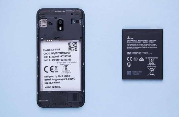 Представлен Nokia 2.2 – ультрабюджетник со сменным аккумулятором
