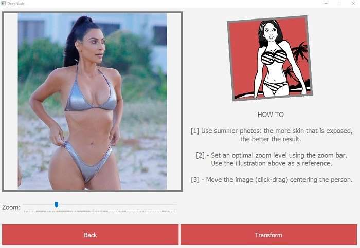 DeepNude – приложение, «раздевающее» женщин на фото, можно скачать бесплатно