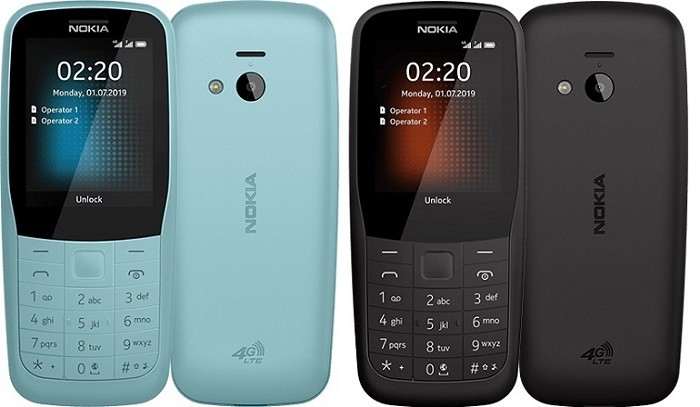 Nokia 220 4G - новая дешевая звонилка с поддержкой LTE