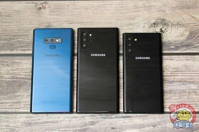 Samsung Galaxy Note 10 на реальных фото сравнили с Note 9