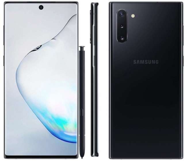 Samsung Galaxy Note 10 показали на официальных рендерах