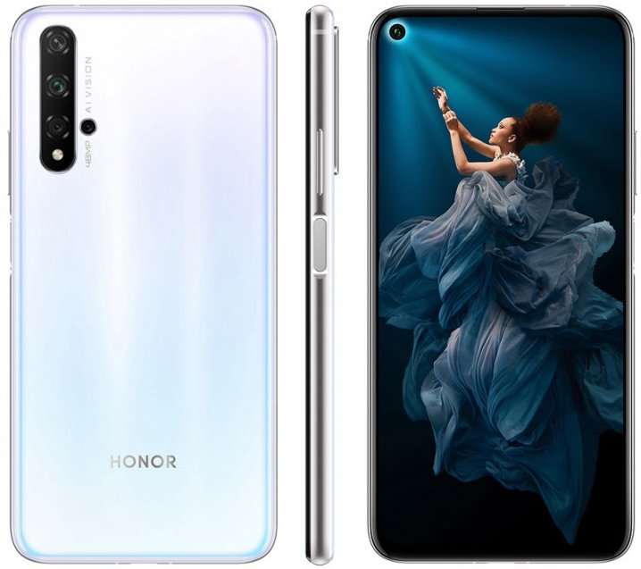 В Россию едет Honor 20 в новой расцветке