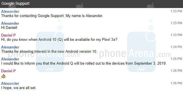 Сотрудники Google назвали дату выхода Android 10