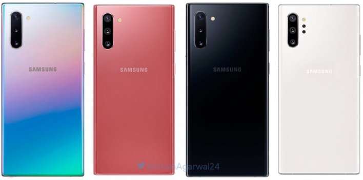 Объявлена цена Samsung Galaxy Note 10 в Европе