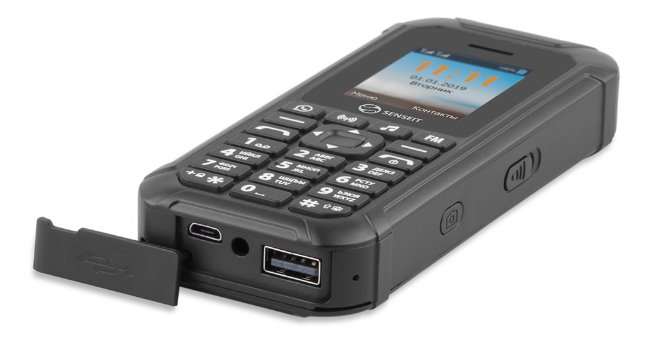 Senseit L250 - кнопочный телефон на Android с поддержкой LTE