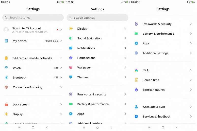 В сеть попали перовые скриншоты MIUI 11. Что нового?
