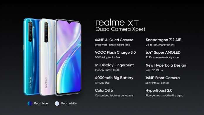 В Россию едет Realme XT – топовый бюджетник с NFC