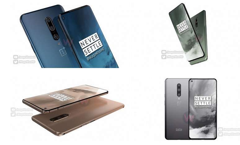 Раскрыты дизайн и расцветки OnePlus 8 Pro