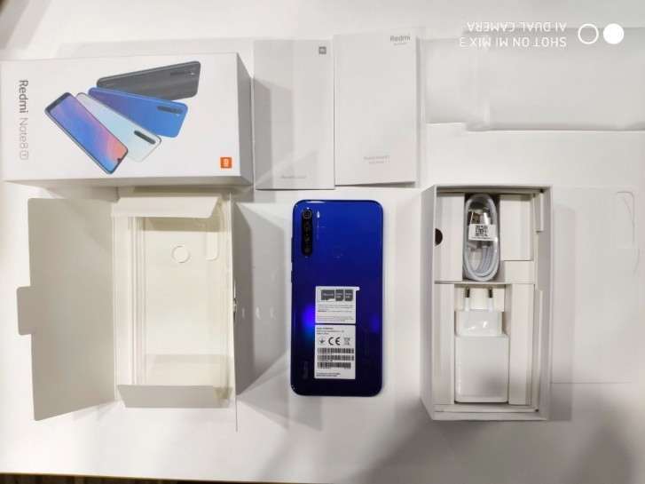 Распаковка Redmi Note 8T подтвердила дизайн, характеристики и комплектацию смартфона