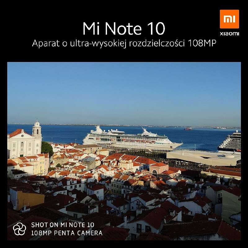 Объявлена дата выхода 108 МП камерофона Xiaomi Mi Note 10