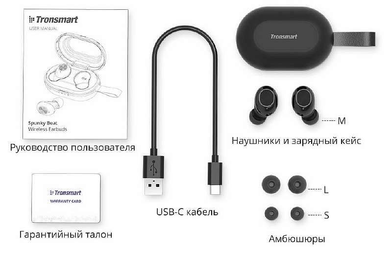 Обзор беспроводных наушников Tronsmart Spunky Beat - круче, чем Redmi AirDots
