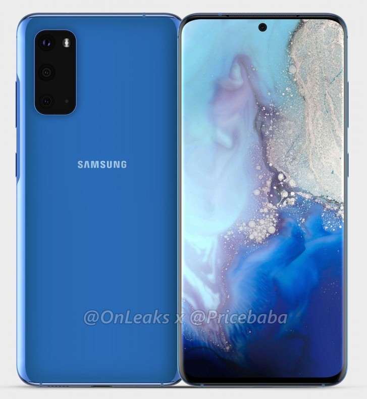 Дизайн компактного флагмана Samsung Galaxy S11e на новых рендерах