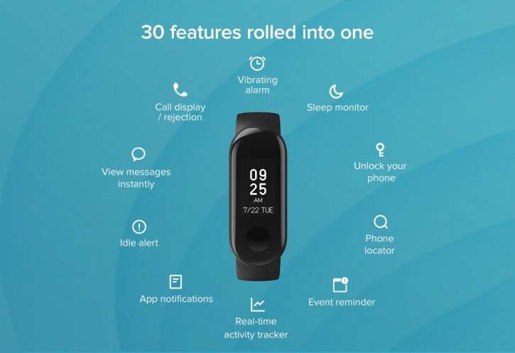 Представлен Mi Band 3i – самый дешевый фитнес-браслет от Xiaomi