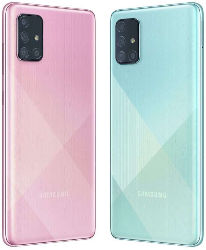 Представлен Samsung Galaxy A71 - большой фаблет на Snapdragon 730