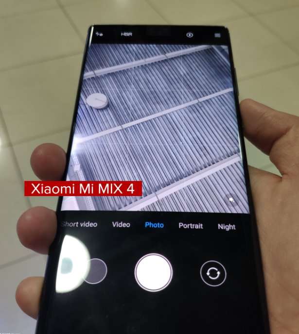 Революционный Xiaomi Mi Mix 4 показали на первых фото