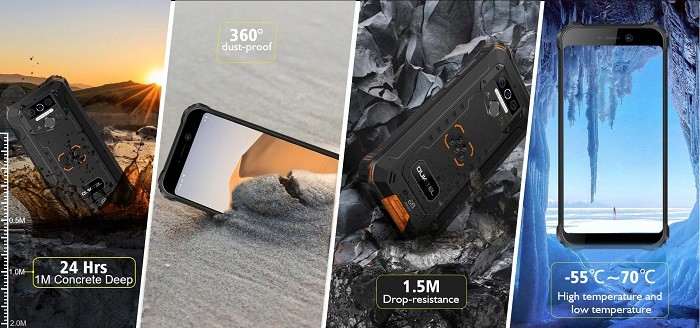 В продажу поступил неубиваемый смартфон с 8000 мАч аккумулятором за 100$
