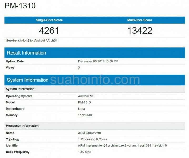 Sony Xperia 3 замечен в Geekbench, флагман демонстрирует рекордную производительность