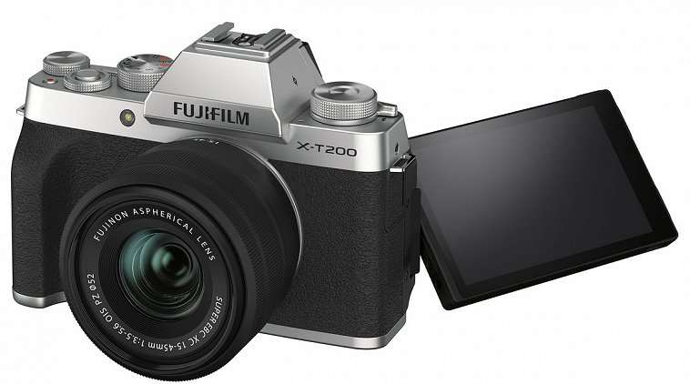Fujifilm представила новую беззеркальную камеру X-T200