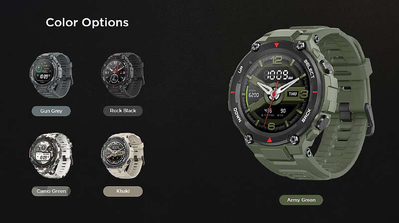 Анонс Amazfit T-Rex: неубиваемые умные часы в стиле G-Shock