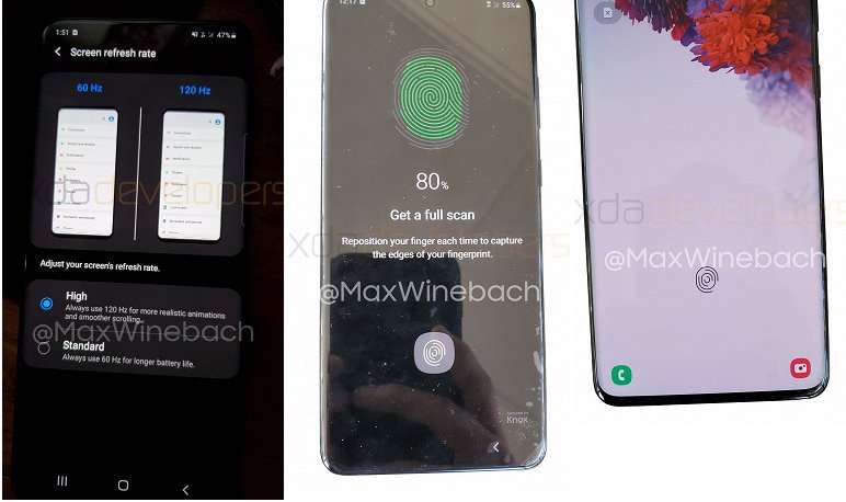 Работающий Samsung Galaxy S20+ показали на видео, флагман имеет серьезный недостаток