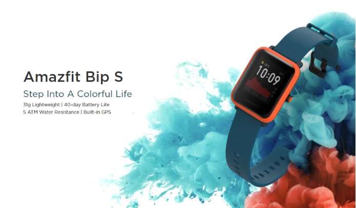 Представлены Amazfit Bip S с множеством новых функций за 70$